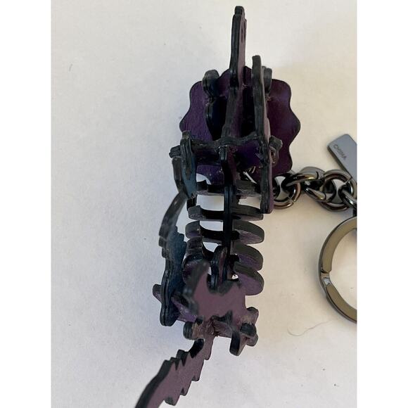 Rare 🦕 Coach Tricky Bag Charm Keychain Rexy Beasts Dinosaur - Picture 7 of 9